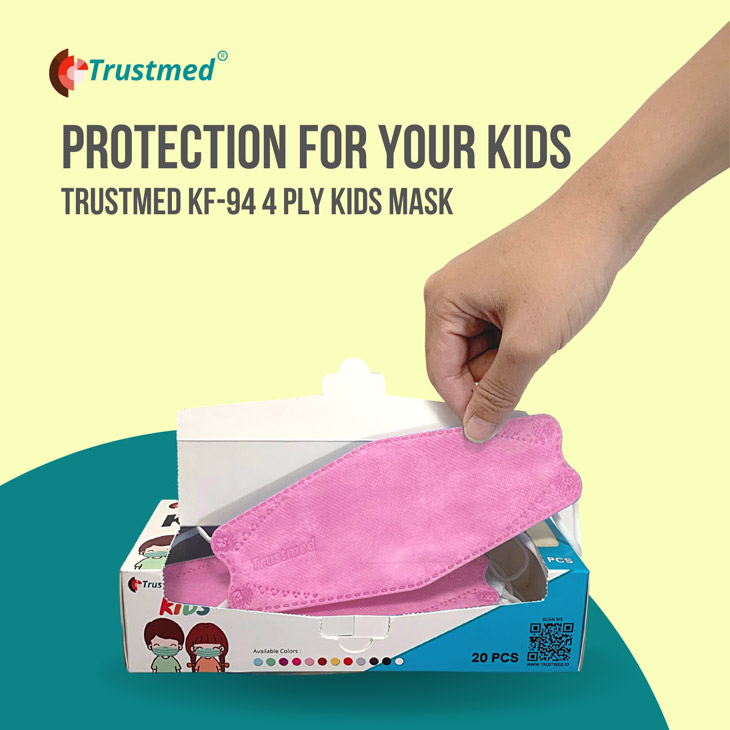 Trustmed INguard Mask 4Ply - KIDS