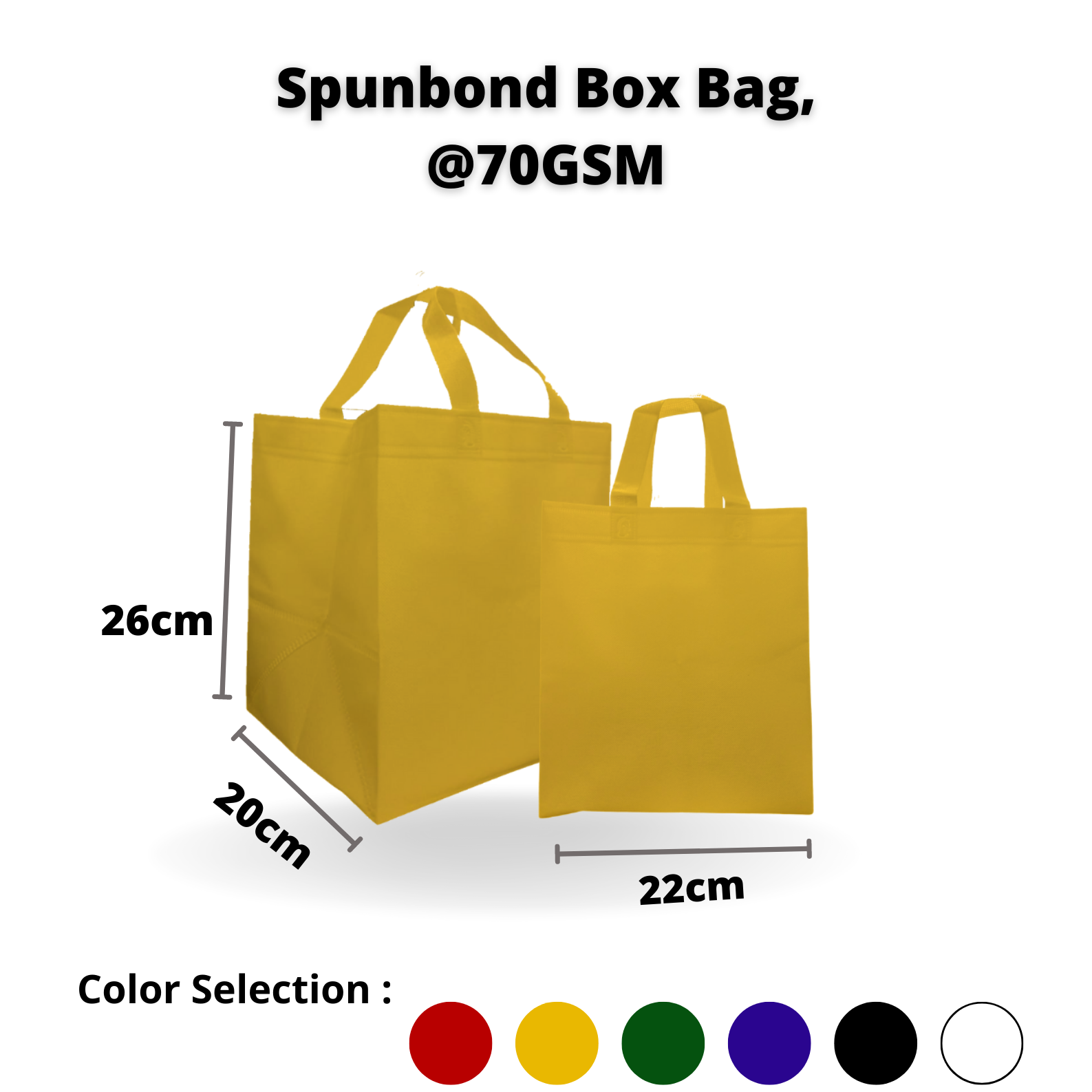 Spunbond Box Bag 22