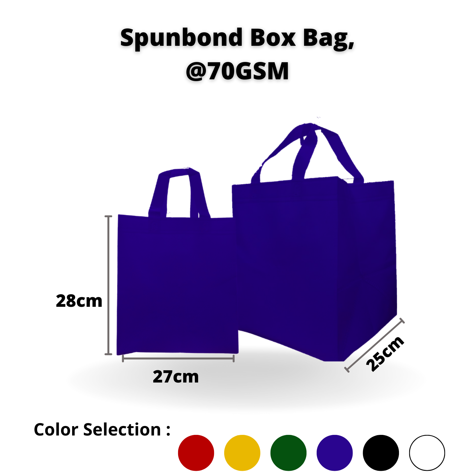 Spunbond Box Bag 27